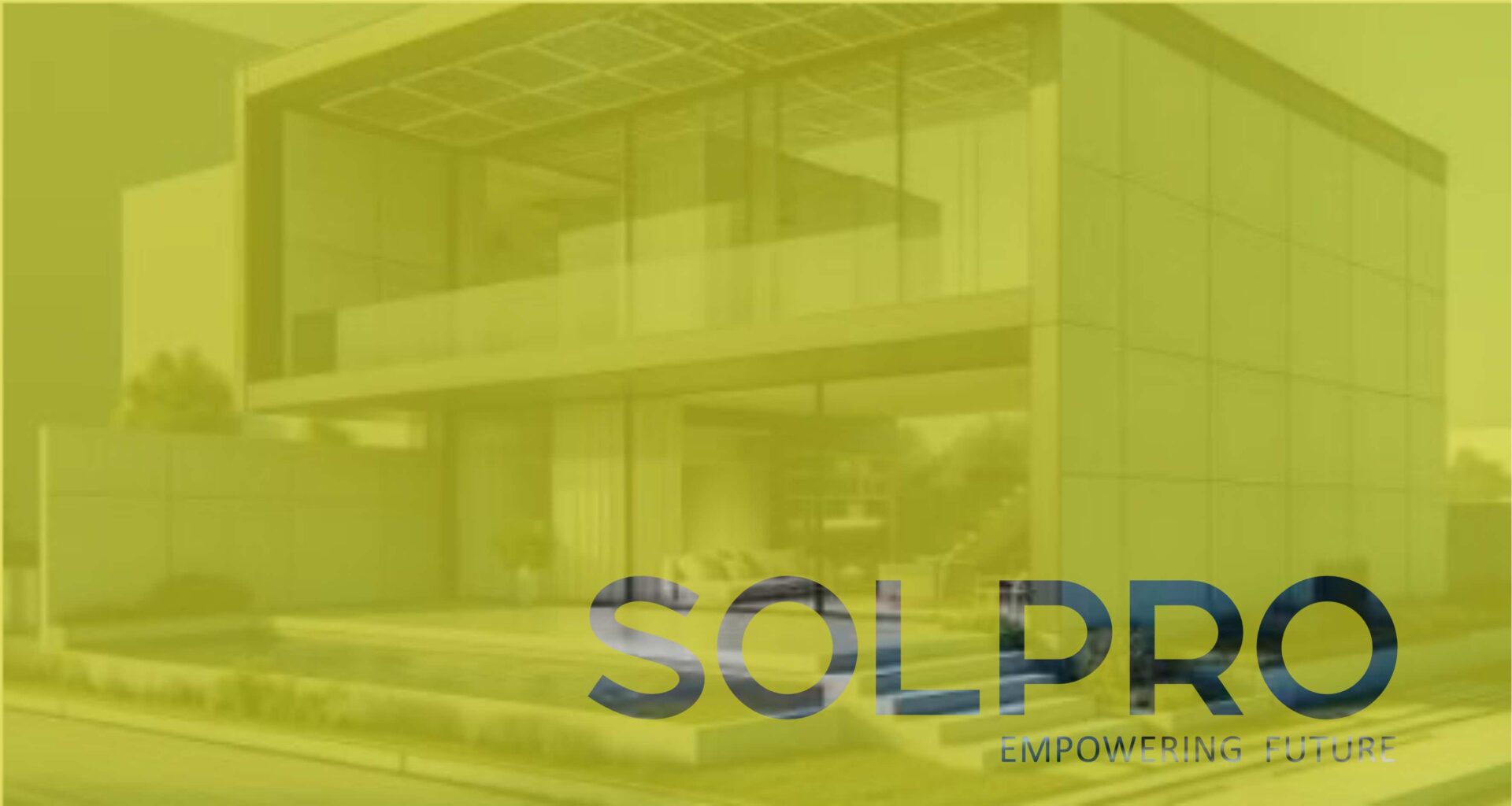 Solpro Photovoltaik‐Lösungen für private Eigenheime
